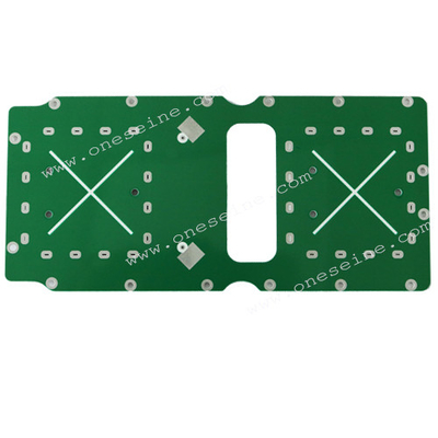 1.6mm Rogers 4350B Single Sided PCB with FR4 Hybrid RF Circuit
