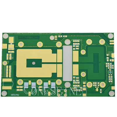 Arlon TC350 Microwave Radio RF PCB Board 0.8mm Immersion Gold