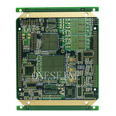 6 Layer Multilayer Rogers 5880 FR4 PCB with ENIG Finish