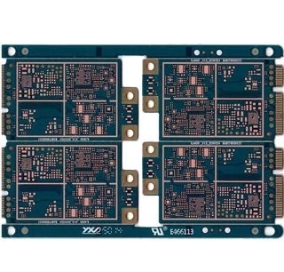8 Layer HDI PCB 32u Gold Finger High TG180 Multilayer