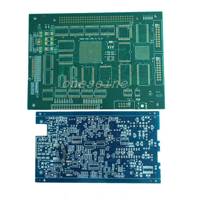 Single Layer FR4 PCB Board 1.6mm Thickness Blue HASL Finish