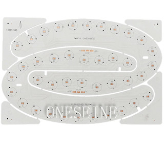 Aluminum MCPCB Board for LED Lighting with Imm Tin Finish