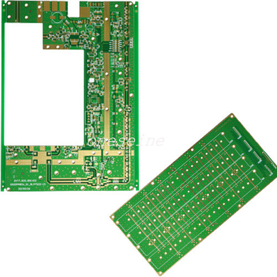 Rogers 3010 PTFE RF Microwave PCB 3mil Line Width