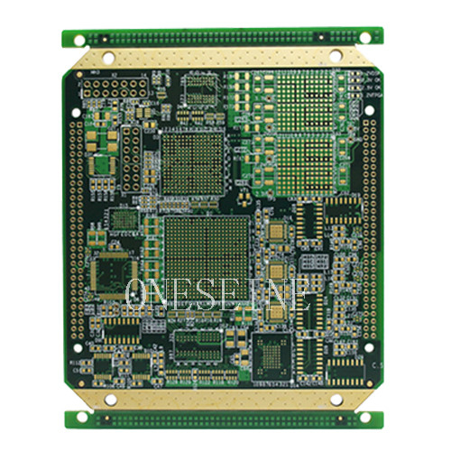 6 Layer Multilayer Rogers 5880 FR4 PCB with ENIG Finish