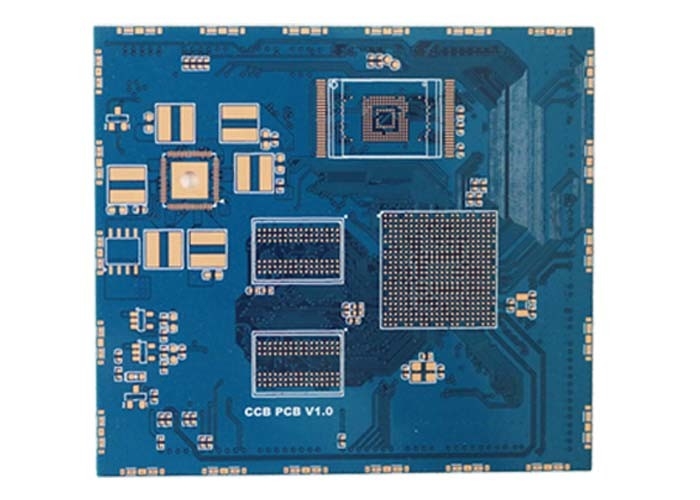 6 Layer Multilayer Rogers 5880 FR4 PCB with ENIG Finish