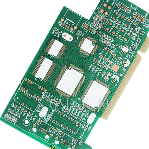 High TG FR4 Multilayer PCB with Gold Finger 0.15mm Hole