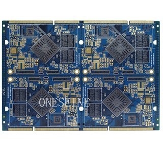 6 Layer FR4 Multilayer PCB with Via in Pad and HASL-F Finish