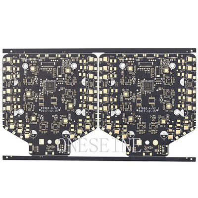 6 Layer Black Solder Mask FR4 PCB Board for UAV Drones