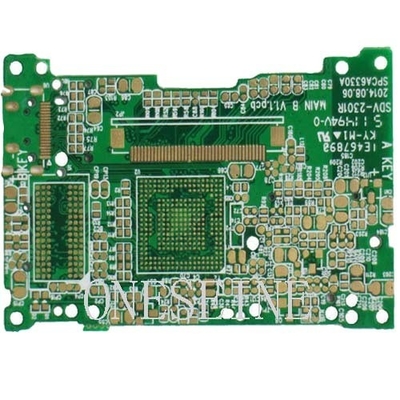 6 Layer FR4 PCB with HASL Lead Free Finish 1.6mm Thickness