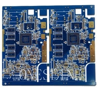 4-Layer Blue HDI PCB for Arduino Uno with Gold Finger Finish